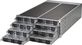 1U to 4U MultiNode Servers - Solutions from Twin Node to 24 Nodes 