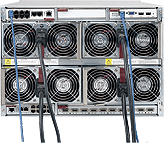 Blade chassis back